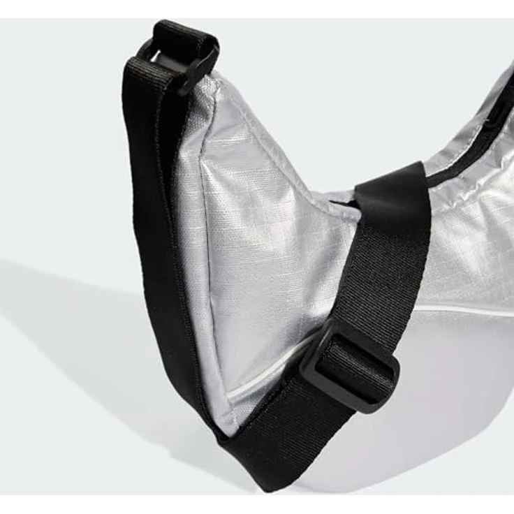 adidas Performance ADIDAS GL POUCH, Sporttasche aus strapazierfähigem Ripstop-Material in Metallic-Optik, kompakte Größe für Essentials – Bild 2