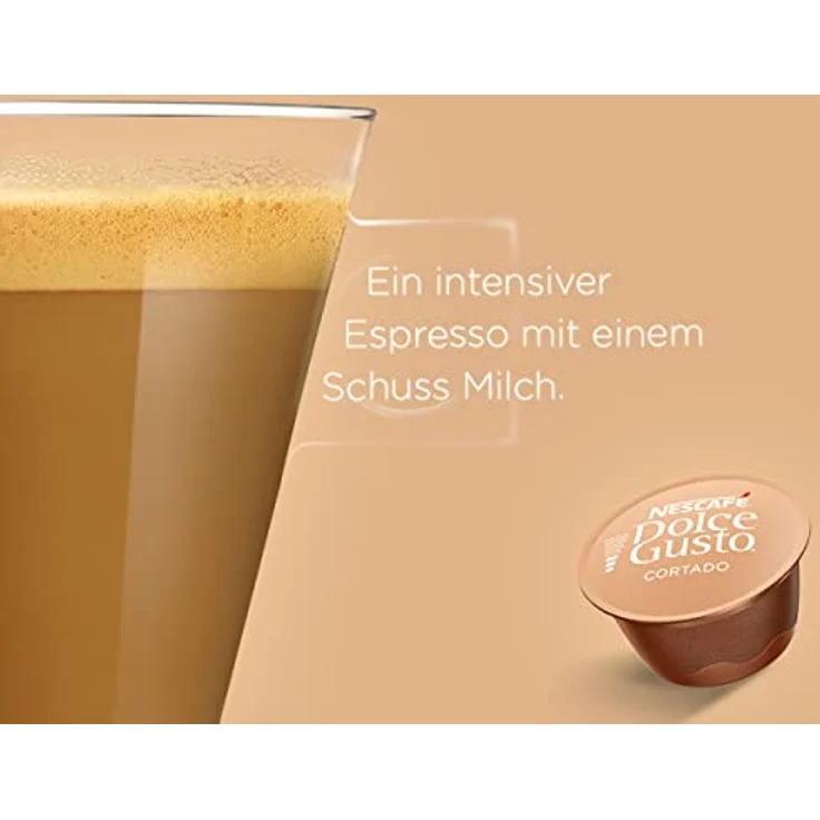 Nescafe Dolce Gusto Cortado Espresso Macchiato 16 Kapseln – Bild 3