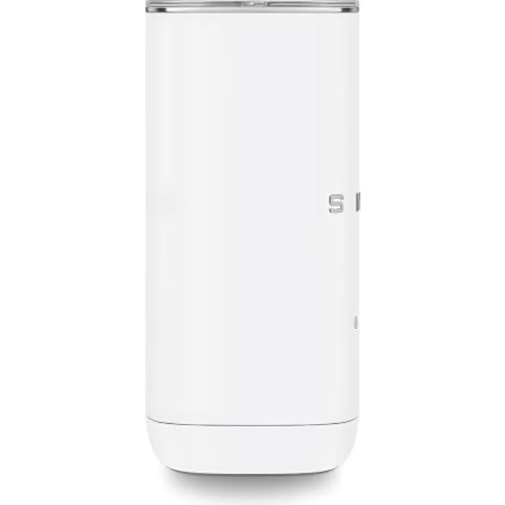 Smeg MFF02WHMEU Milchaufschäumer, 3 Programme für heiße und kalte Milch, 500 W, weiß-matt – Bild 4