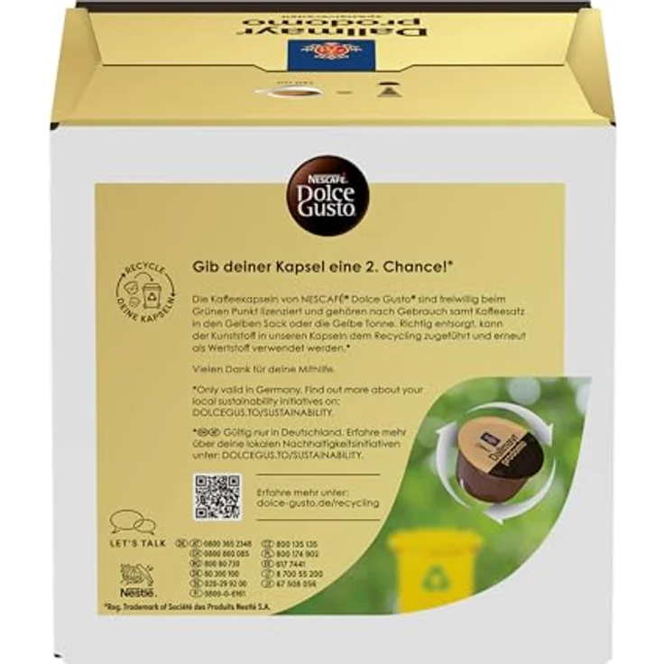 Nescafé Dolce Gusto Dallmayr prodomo, Kaffee, Kaffeekapsel, 3er Pack, 3 x 16 Kapseln – Bild 5