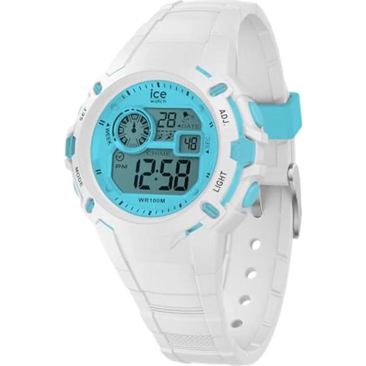 ice-watch Chronograph ICE digit explorer - Small 024003, Quarz-Kinderuhr, Lernuhr für Schulanfang und Geburtstag, bunt – Bild 1