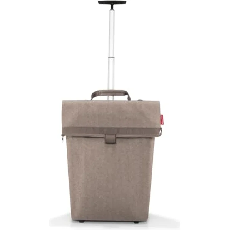 reisenthel Trolley M Herringbone Mokka, Koffer mit 43 l Volumen, wasserabweisend, leicht transportierbar – Bild 2