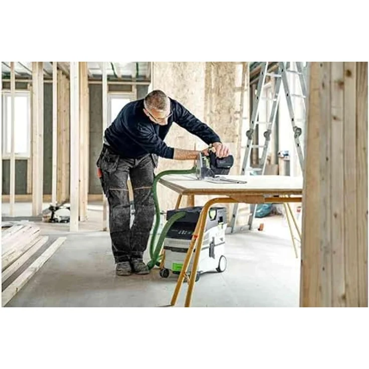 Festool Akku-Absaugmobil CLEANTEC CTLC MIDI I-Basic, mobiler Nass- und Trockensauger mit Bluetooth® Autostart, 36 V Turbine, Staubklasse L – Bild 6