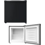 PKM Gefrierbox GB31CBAZ, Mini-Gefrierschrank mit Energieeffizienzklasse C, integrierten Griffen und Glasboden