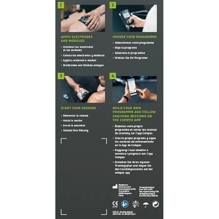 Compex Muskelstimulator SP 8.0 Wireless WOD Edition - Preisvergleich – Bild 5