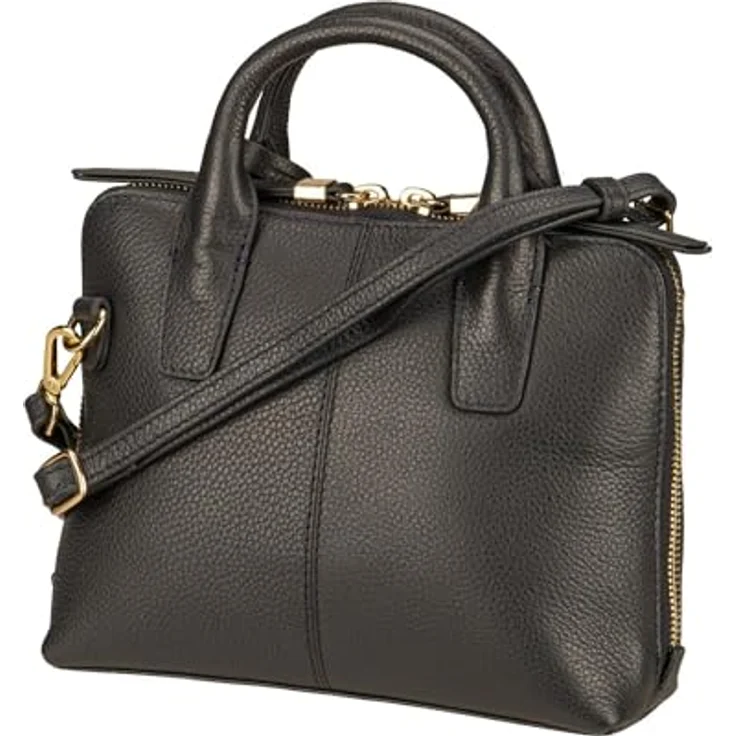 Picard Handtasche Java, Henkeltasche aus fein genarbtem Rindleder, Blau – Bild 2