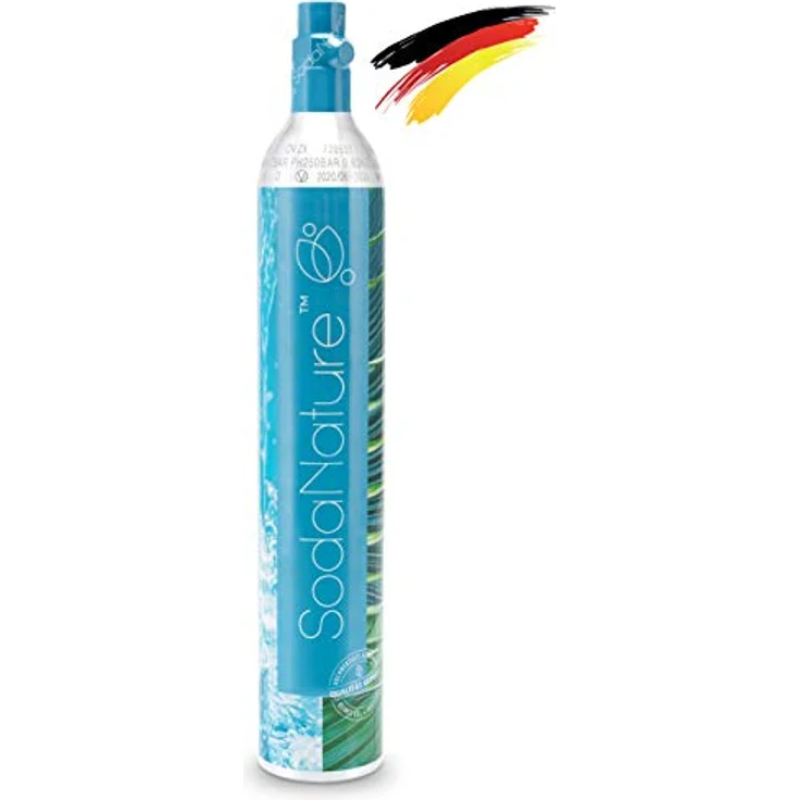 SodaNature Premium 60L CO2 Zylinder für SodaStream (z.B. Crystal 2.0) – Bild 2