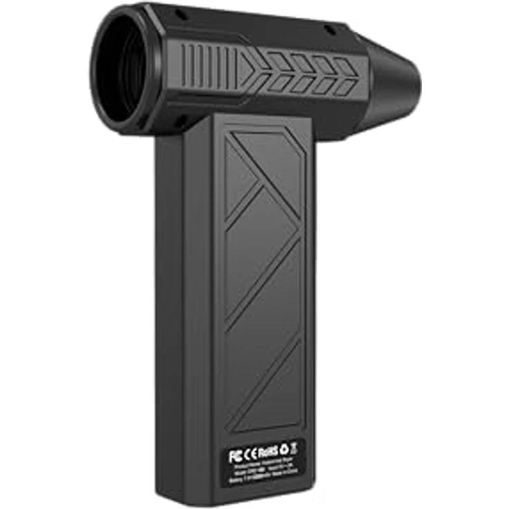 LMG Germany 2-in-1 Akku-Handstaubsauger & Gebläse, 5000 mAh, 60 Min. Laufzeit, 140 W, beutellos, leicht, USB-C, 5 Aufsätze, Schwarz – Bild 6