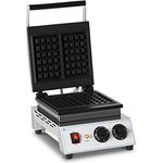 Royal Catering RC-WMS01 Waffeleisen rechteckig 1.500 W belgisches Waffeleisen Waffeleisen belgische Waffeln