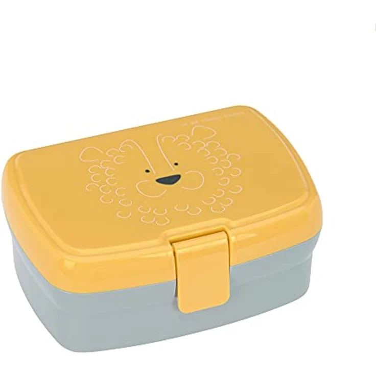 LÄSSIG Brotdose & Trinkflasche Set - Lunch Set mit Lunchbox und Trinkflasche (460 ml)/About Friends Lion – Bild 4