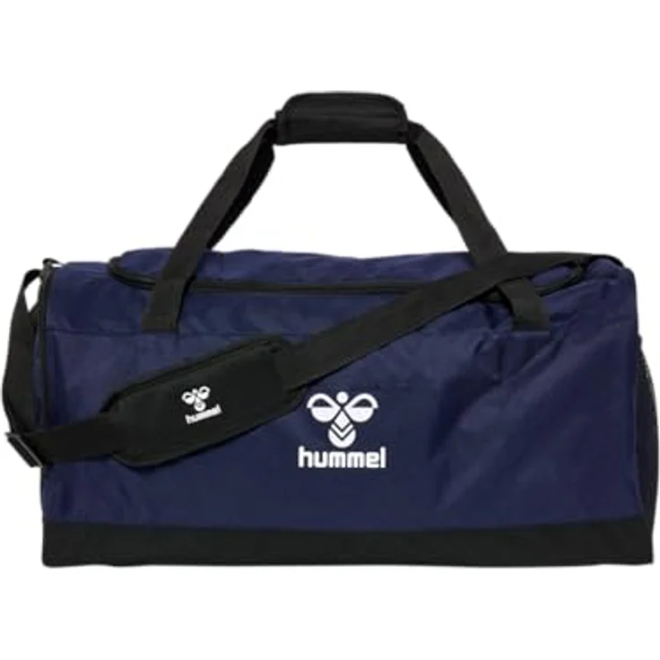 hummel hmlCORE 2.0 SPORTS BAG, Sporttasche in schwarz mit großzügigem Stauraum für Sportausrüstung – Bild 3