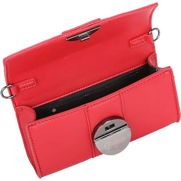 Buffalo Curve Night Umhängetasche, 20 cm, muse red shake aus 100% Polyurethan – Bild 4