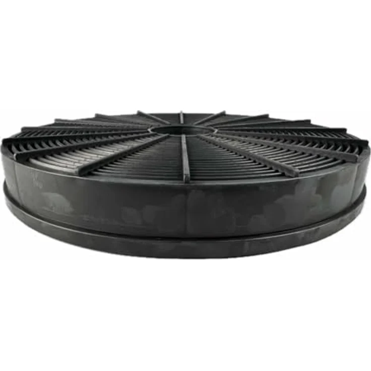 AIR2GO Aktivkohlefilter für Indesit FAC509 / F233, schwarz, Höhe 28mm, Durchmesser 232mm, 6 Monate Nutzungsdauer, 15 Jahre Haltbarkeit – Bild 2