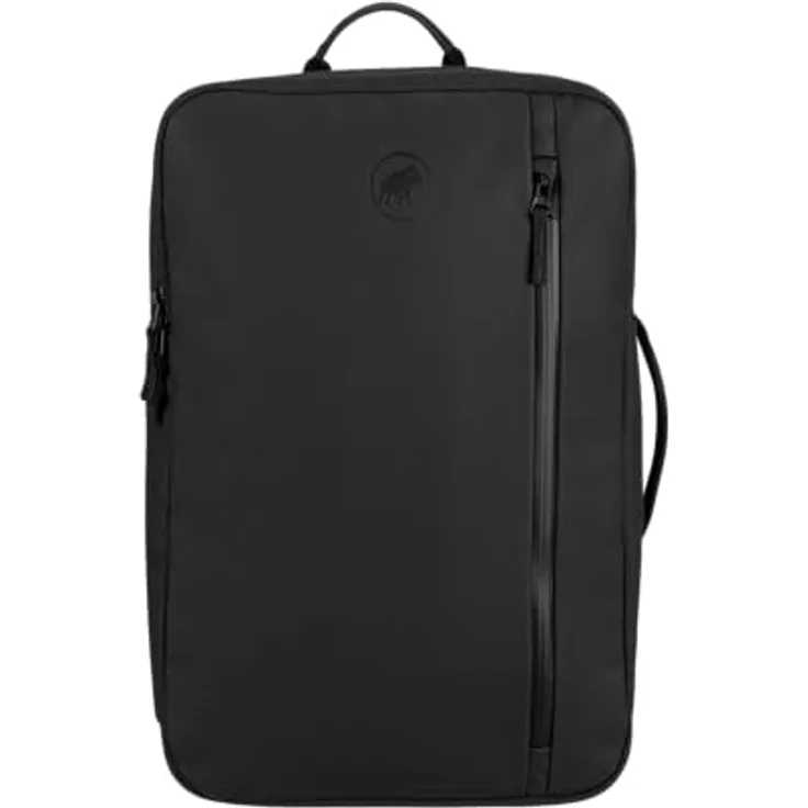 Mammut Seon Transporter 25, Rucksack mit Rolltop-Verschluss und Laptop-Sleeve, schwarz, 25 L