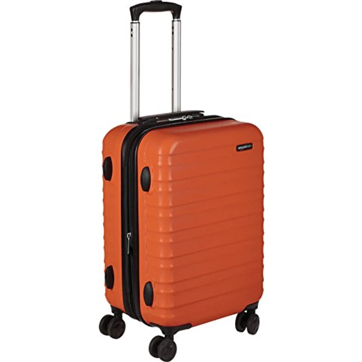 Amazon Basics Hartschalen - Koffer - 55 cm Handgepäckkoffer, Orange – Bild 1