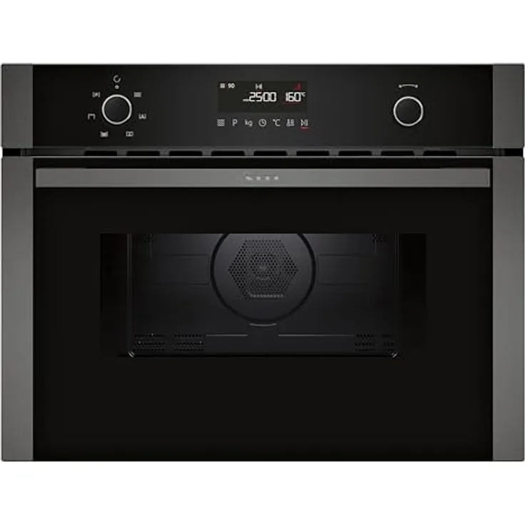NEFF Mikrowelle C1AMG84G1, 44 l, Heißluft, Grillfunktion, Easy Clean, Graphite-Grey Edition