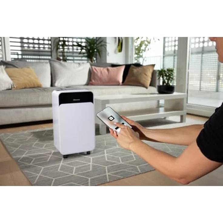Hisense Luftentfeuchter D16CW - 16L, WIFI, Turbobetrieb, Trockenfunktion, Anzeige b. vollem Tank, Automatische Abschaltung, Timer, Automatisches Entfrosten, Automatischer Betrieb/Neustart, Gasmelder – Bild 4