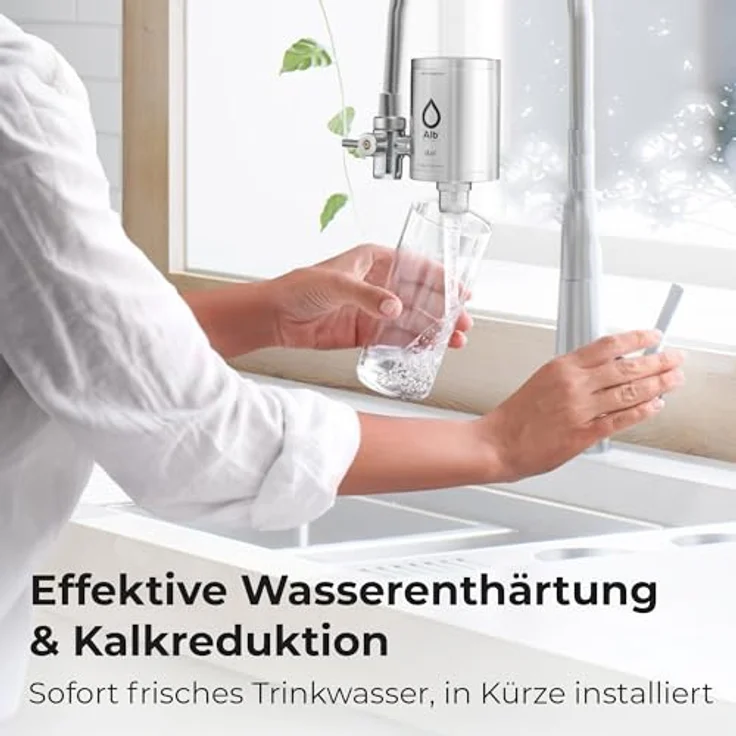 Alb Filter Duo Active Plus+, Wasserfilter für Wasserhahn mit fortschrittlicher Filtertechnologie und Umschalthebel für gefiltertes Wasser – Bild 6