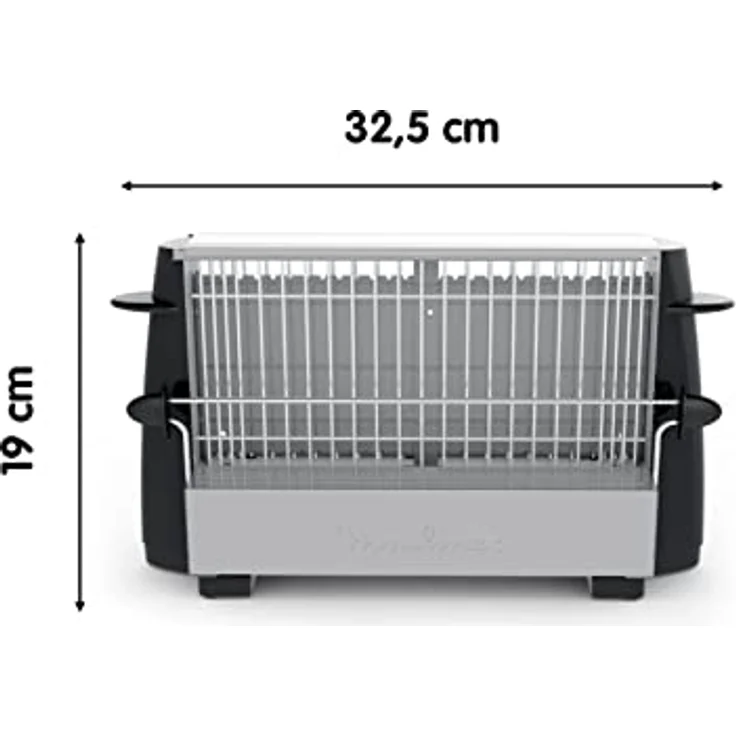 Moulinex A15453 Toaster, Schwarz – Bild 8