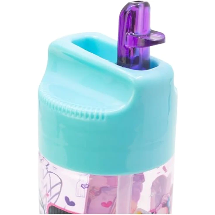 K-Pop Demon Hunters Small Ecozen Hydro Bottle, Trinkflasche 430 ml mit Klappverschluss, mehrfarbig – Bild 4
