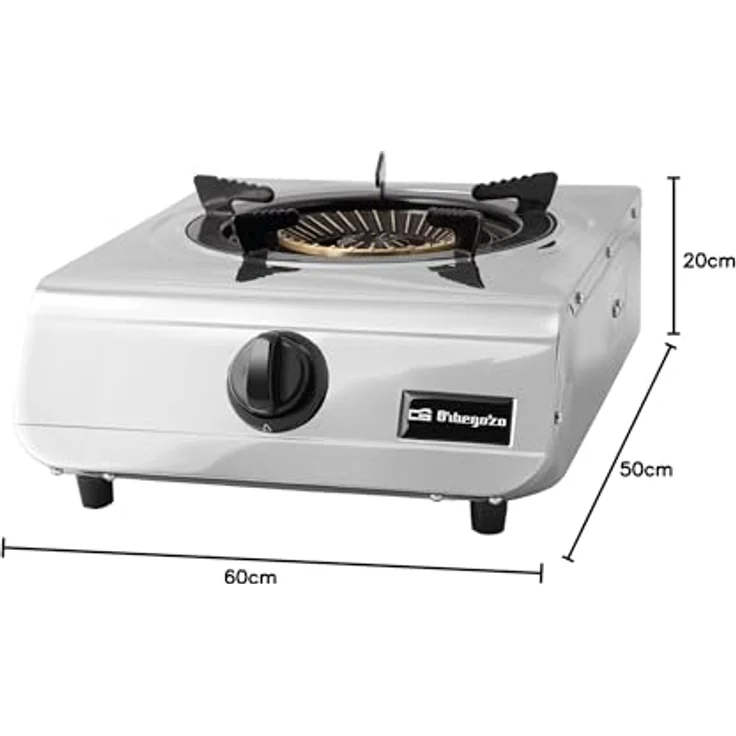Orbegozo fo 1710 Gaskocher, INOX, S – Bild 3