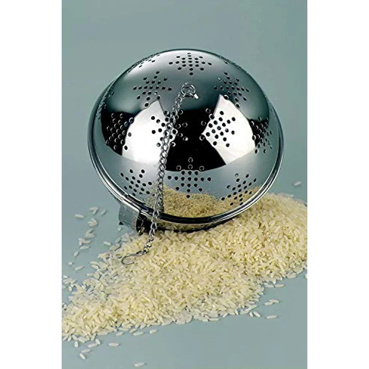 G S D Haushaltsgeräte Reiskugel, Edelstahl, Metall, 14.5 cm – Bild 6