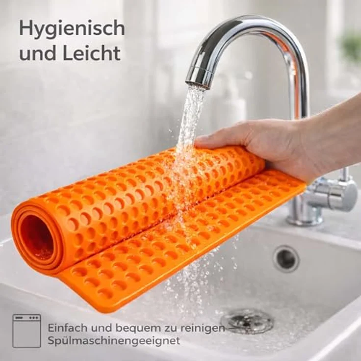 2 Stück Silikon Backunterlage Teigmatte Backmatte Teigunterlage Ausrollmatte – Bild 6