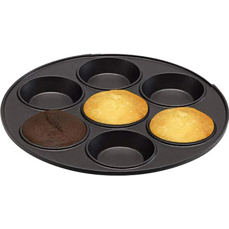 Bestron 3-in-1 Cakemaker im Retro Design, Für Donuts, Muffins und Cakepops, Sweet Dreams, Antihaftbeschichtung, 700 W, Mint – Bild 5