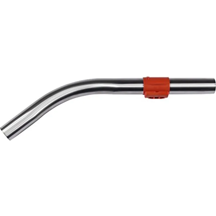 Numatic 601052 Saugrohr bogen, Edelstahl mit integrierter Saugstärkeregulierung, passend für 32 mm Durchmesser Staubsauger