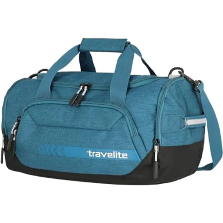 Travelite Kick Off Weekender Reisetasche S, 40 cm, petrol, 100% Polyester – Bild 5