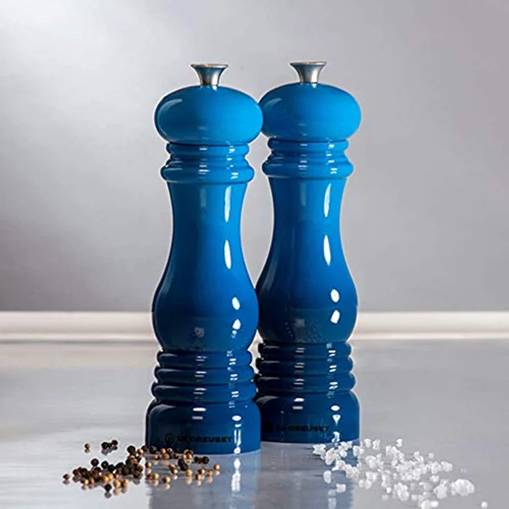 Le Creuset Pfeffermühle, ABS-Kunststoff, 6,2 x 6,2 x 20,8 cm, Keramik-Mahlwerk, Schwarz – Bild 5