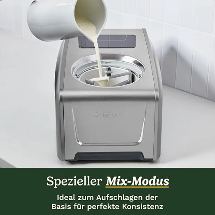 Cuisinart ProFreeze Ice Cream & Gelato Maker 1.5L, Eismaschine für Eiscreme und Sorbet, Weiss – Bild 5