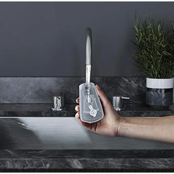 AEG HS6-1-2EG Delicate 6000 White-Granite Grey Dampfbürste, Steamer – Bild 6