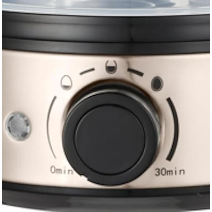Emerio Eierkocher EB-130299.3, satinfarben in Gold, für 7 Eier mit Smart Timer und automatischer Abschaltung – Bild 4