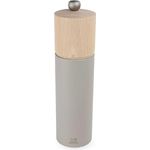 PEUGEOT - Salzmühle Boreal 21 cm - Klassische Mahlgradeinstellung - Aus PEFC-zertifiziertem Buchenholz - Französisches Know-how - Kieselgrau