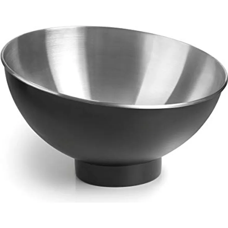 LACOR 65440 CHAMPANERO INCLINADO MOON BLACK, 18/10 Stahl, Mond, Schwarz