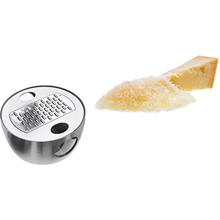 Lurch 220272 Parmesanreibe Edelstahl mit Deckel – Bild 9