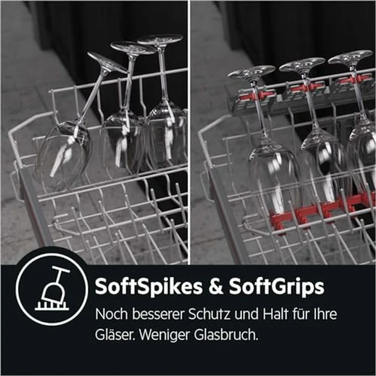AEG 7000 GlassCare Modell FEE7676APM 60 cm Einbau-Geschirrspüler / AirDry Trocknung / MaxiFlex Besteckschublade – Bild 6