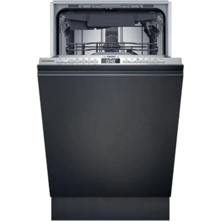 Siemens SR73EX25ME iQ300, Vollintegrierter Geschirrspüler, 45 cm, B-Energieeffizienzklasse, 10 Maßgedecke, varioScharnier, Home Connectfähig – Bild 1