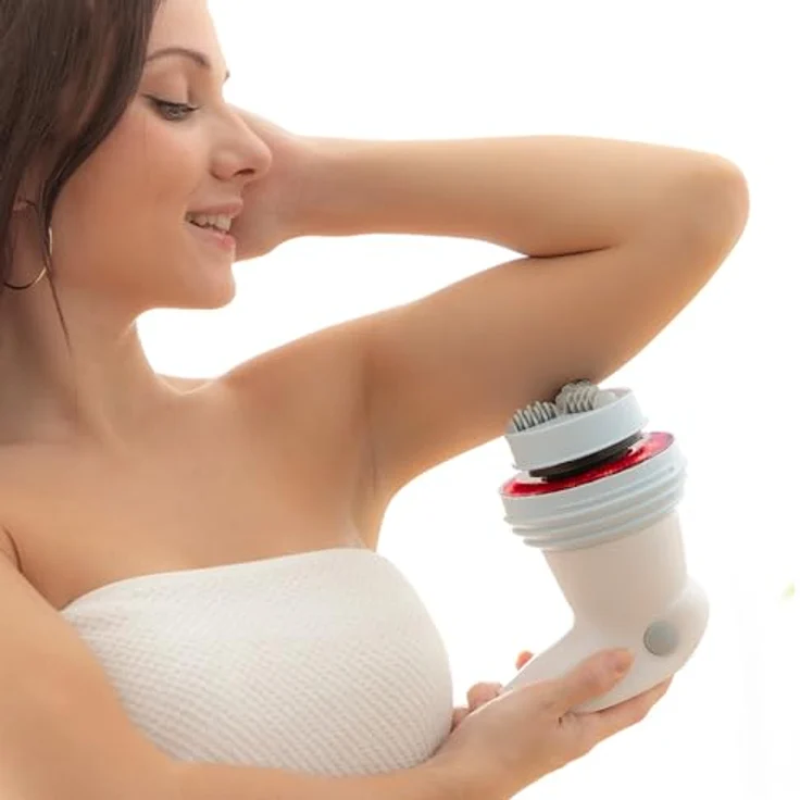 InnovaGoods, Wellness Beauté Cellyred 5-in-1 Massagegerät mit Infrarotwärme, Anti-Cellulite, Rotations- und Vibrationsbewegung, verschiedene Massageköpfe – Bild 6