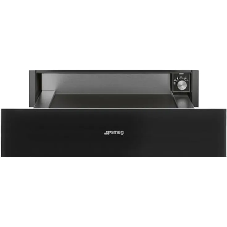 Smeg CPR115B3 Wärmeschublade für Geschirr, Stainless Steel
