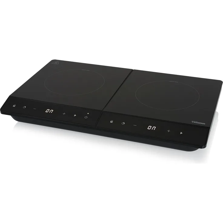 Tristar Doppel-Induktionskochplatte IK-6162 – Energieeffizient in schwarzem Hochglanzdesign