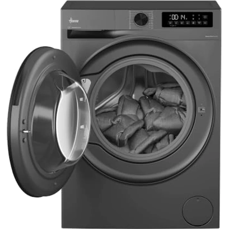 Hoover HBRQ610BCL8G-S Waschmaschine 10kg, Dampffunktion, hOn App, grau, 1600 U/min, A Energieeffizienzklasse – Bild 2