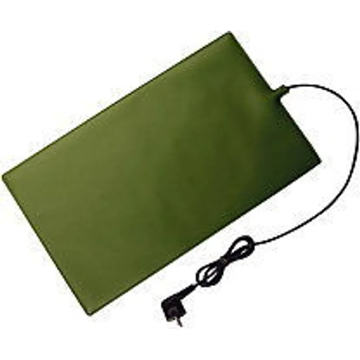 AccuLux ThermoLux Heizmatte, elektrische Wärmematte 17x17 cm, grün, 6W, wasserdicht, Made in Germany