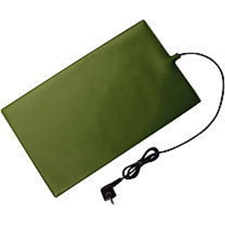 AccuLux ThermoLux Heizmatte, elektrische Wärmematte 17x17 cm, grün, 6W, wasserdicht, Made in Germany