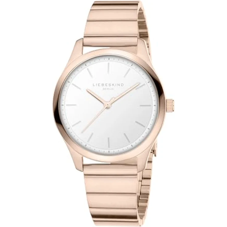 Liebeskind Berlin Armbanduhr LT-0451-MQ IP Frozen Rosé, Edelstahlgehäuse Ø 33 mm, wasserdicht bis 5 bar – Bild 2