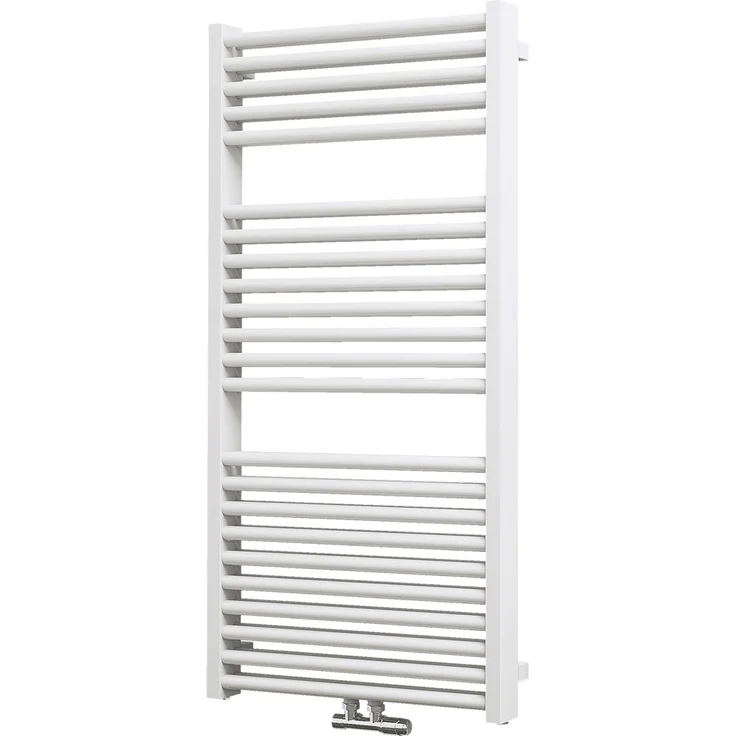 Schulte Design-Heizkörper München Powerpack, 986 W, Alpinweiß, HxB 123 x 60 cm, Mittelanschluss