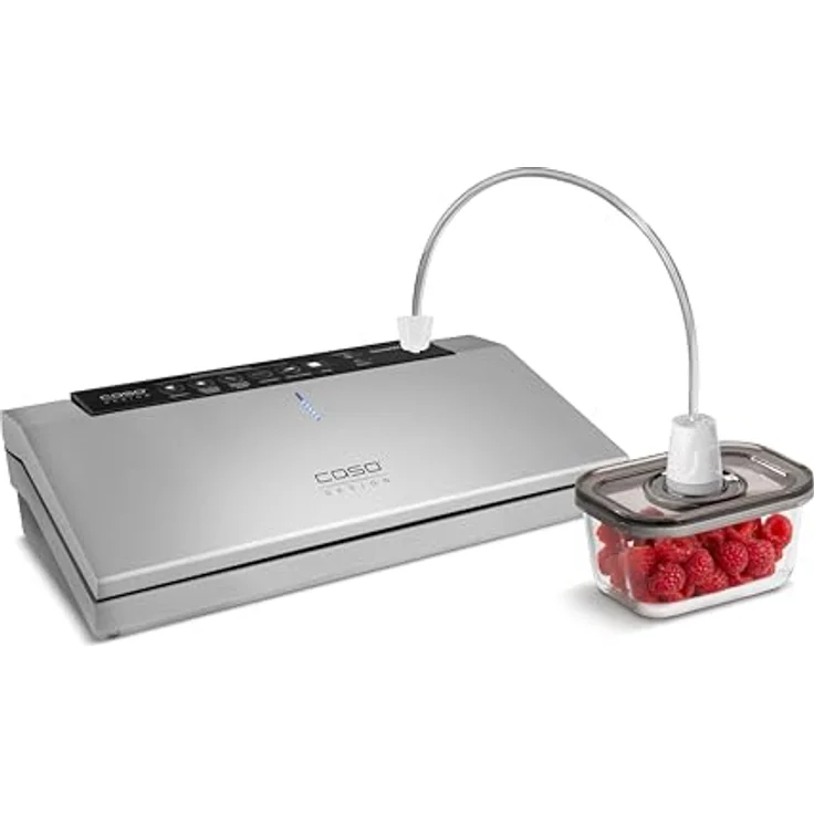 CASO VacuBoxx Eco-Duo S - Vakuum-Frischebehälter / 2 Behälter mit je 500 ml / BPA-Frei / hitzebeständig, spülmaschinenfest, gefriergeeignet - Preisvergleich – Bild 4