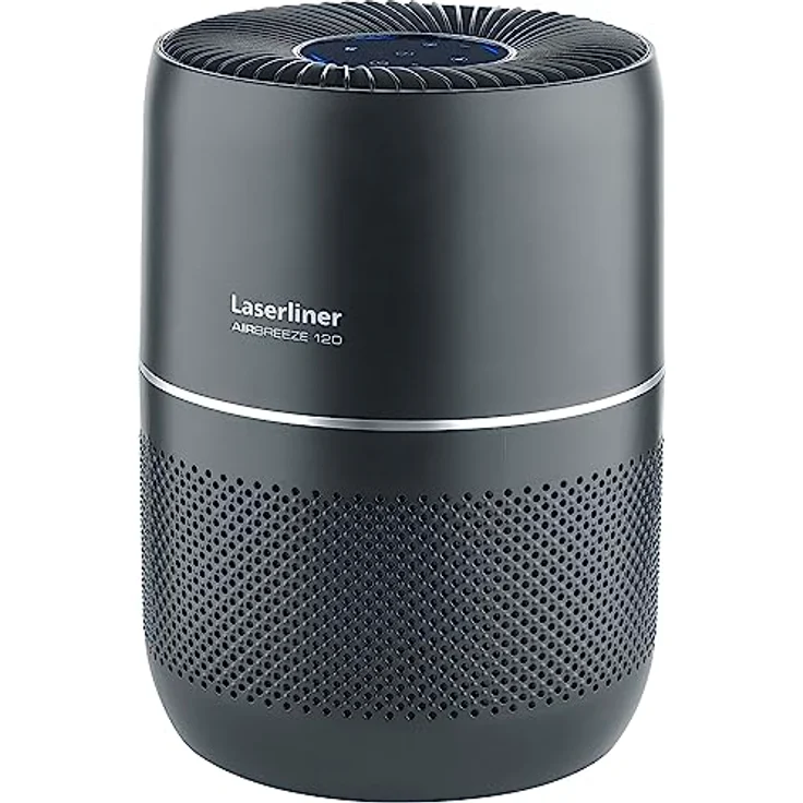 Laserliner AirBreeze 120 Luftreiniger 30m² Schwarz, Luftreiniger, Schwarz – Bild 1