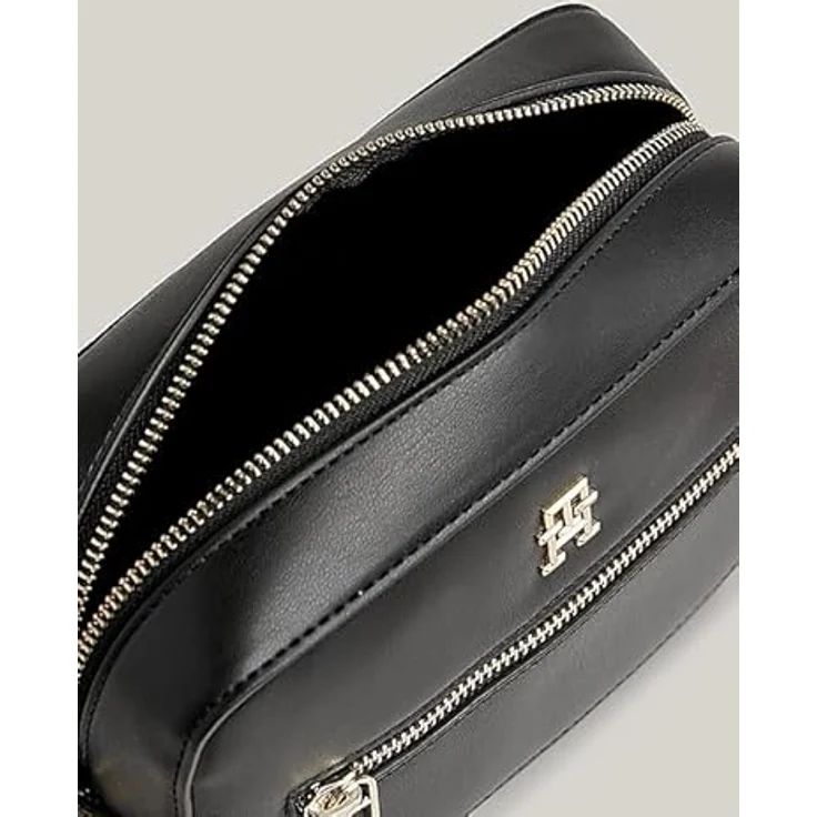 Tommy Hilfiger Iconic Umhängetasche, 21 cm, schwarz, 100% Polyurethan, 21 x 7.5 x 15 cm – Bild 4